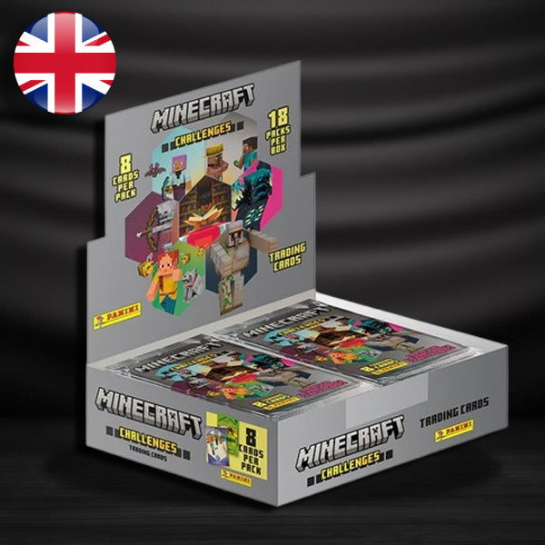 Booster Box Minecraft Challenge Trading Cards Panini - Inglés
