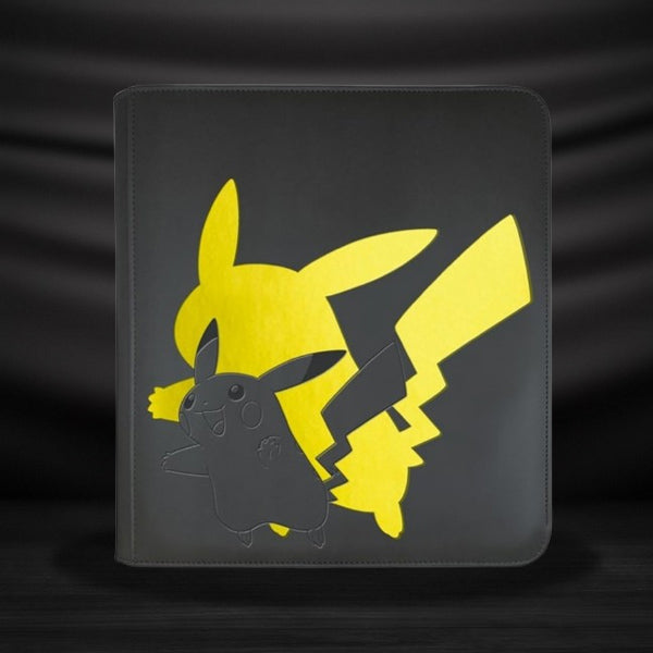 Álbum Pokémon Pikachu Ultra Pro - 12 Y 9 bolsillos con cremallera.