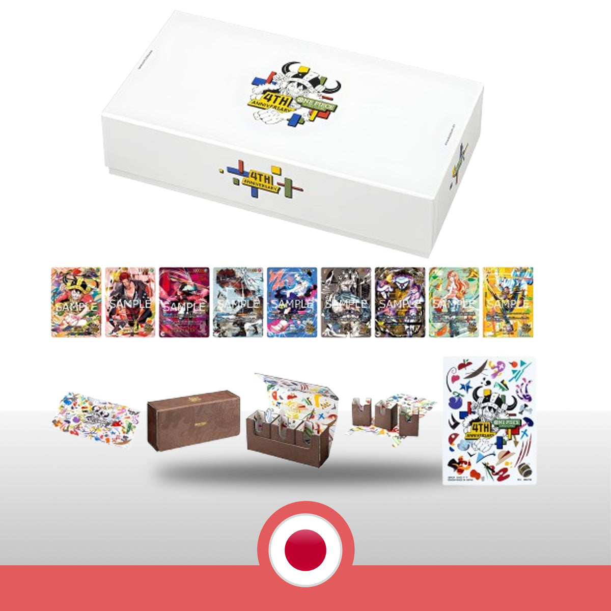 One Piece 4th Anniversary Set - Japonés