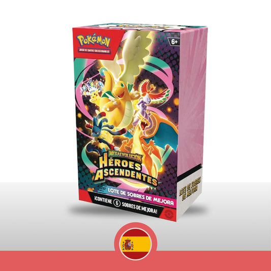Booster Bundle Pokémon Héroes Ascendentes - Español