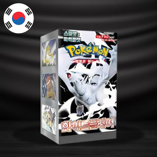Booster Box White Flare Pokémon - Coreano