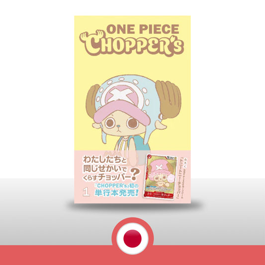 ONE PIECE CHOPPER’s Vol. 1 carta + comic - Japonés