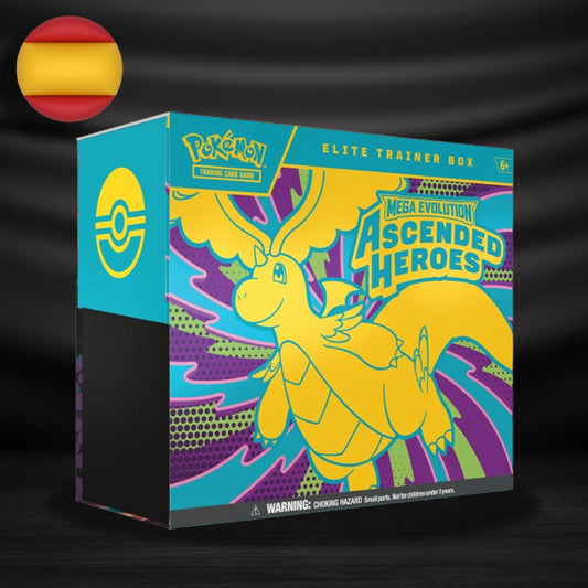 Caja de Entrenador Elite ETB Héroes Ascendentes - Español o Ingés