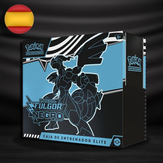 Caja de Entrenador Elite ETB Fulgor Negro - Español