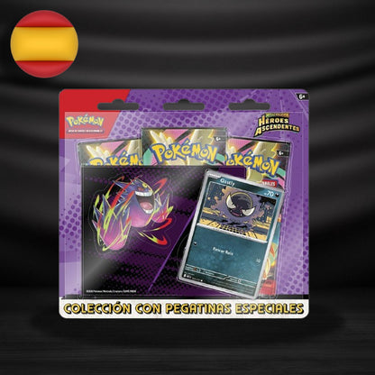 Tech Stickers Pokémon Héroes Ascendentes 3 sobres - Español