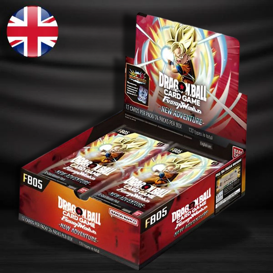 Booster Box de 24 Sobres DRAGON BALL - FUSION WORLD - NEW ADVENTURES FB05 - Inglés