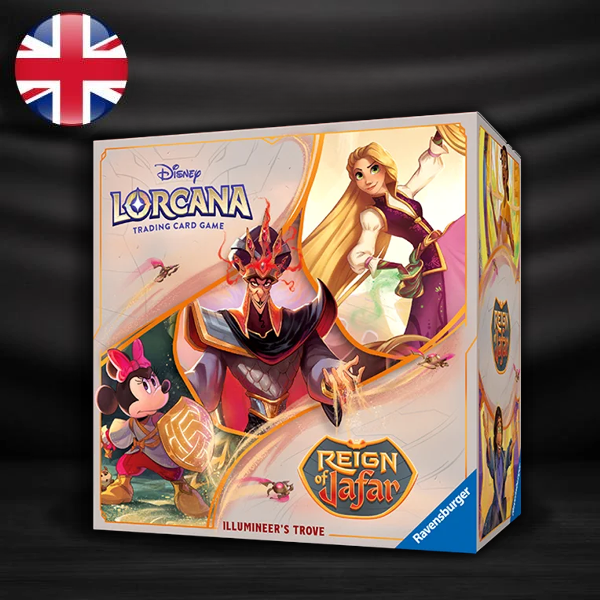 Caja Lorcana Illumineer's Trove - Reign of Jafar - Inglés