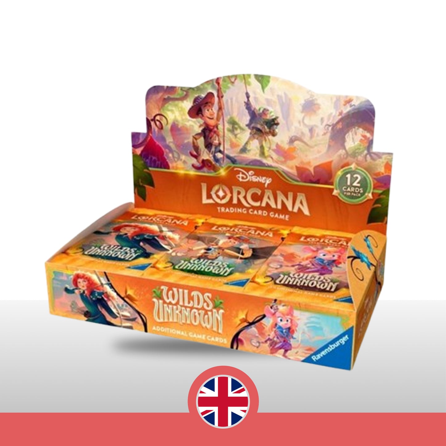 Caja de Sobres Lorcana Wilds Unknown - Inglés
