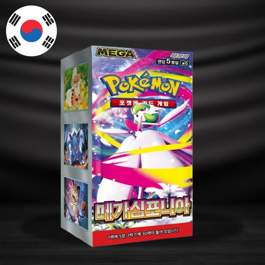Booster Box Mega Symphonia Pokémon - Coreano