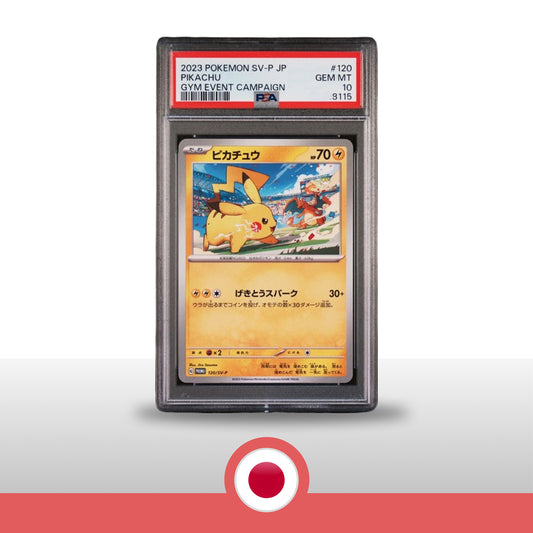PSA 10 Pikachu 120/SV-P Gym Event Campaign - Pokémon Japonés
