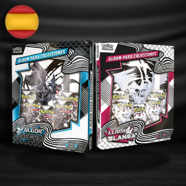 Binder Collection Llama Blanca y Fulgor Negro - Español