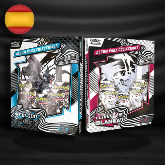 Binder Collection Llama Blanca y Fulgor Negro - Español