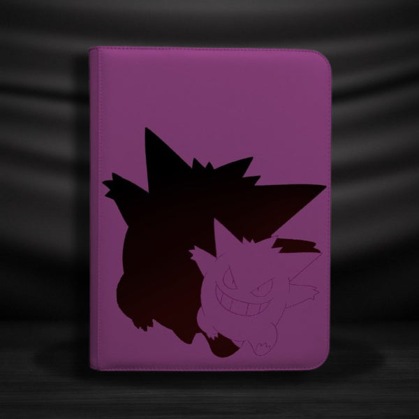 Álbum Pokémon Gengar Ultra Pro - 9 bolsillos con cremallera