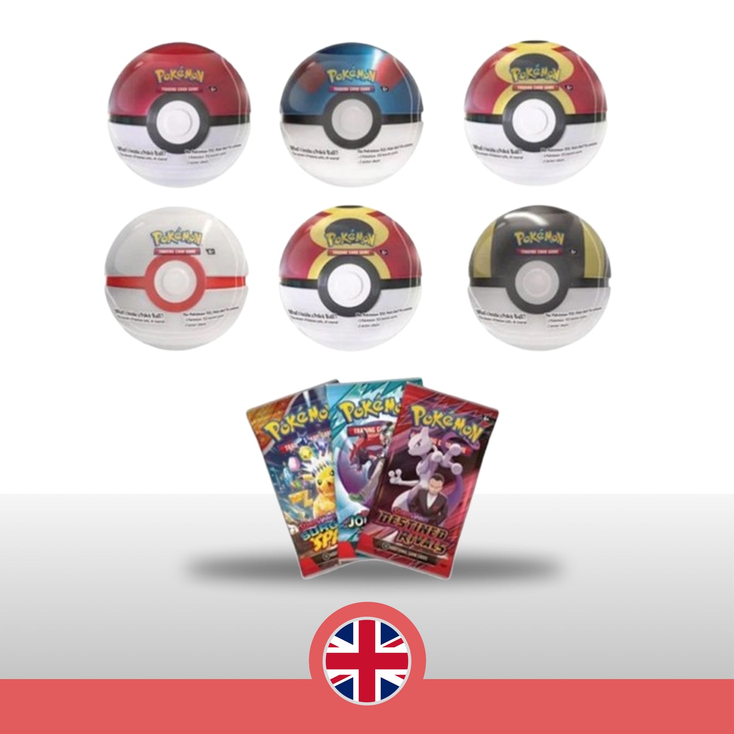 Pokeball G25 Pokémon - Inglés