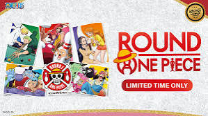 Colección ROUND1 x One Piece en inglés