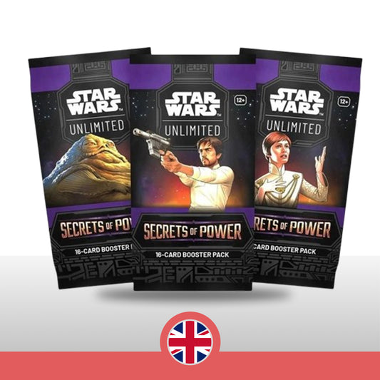 Pack 3 Sobres Star Wars Secrets of Power - Inglés