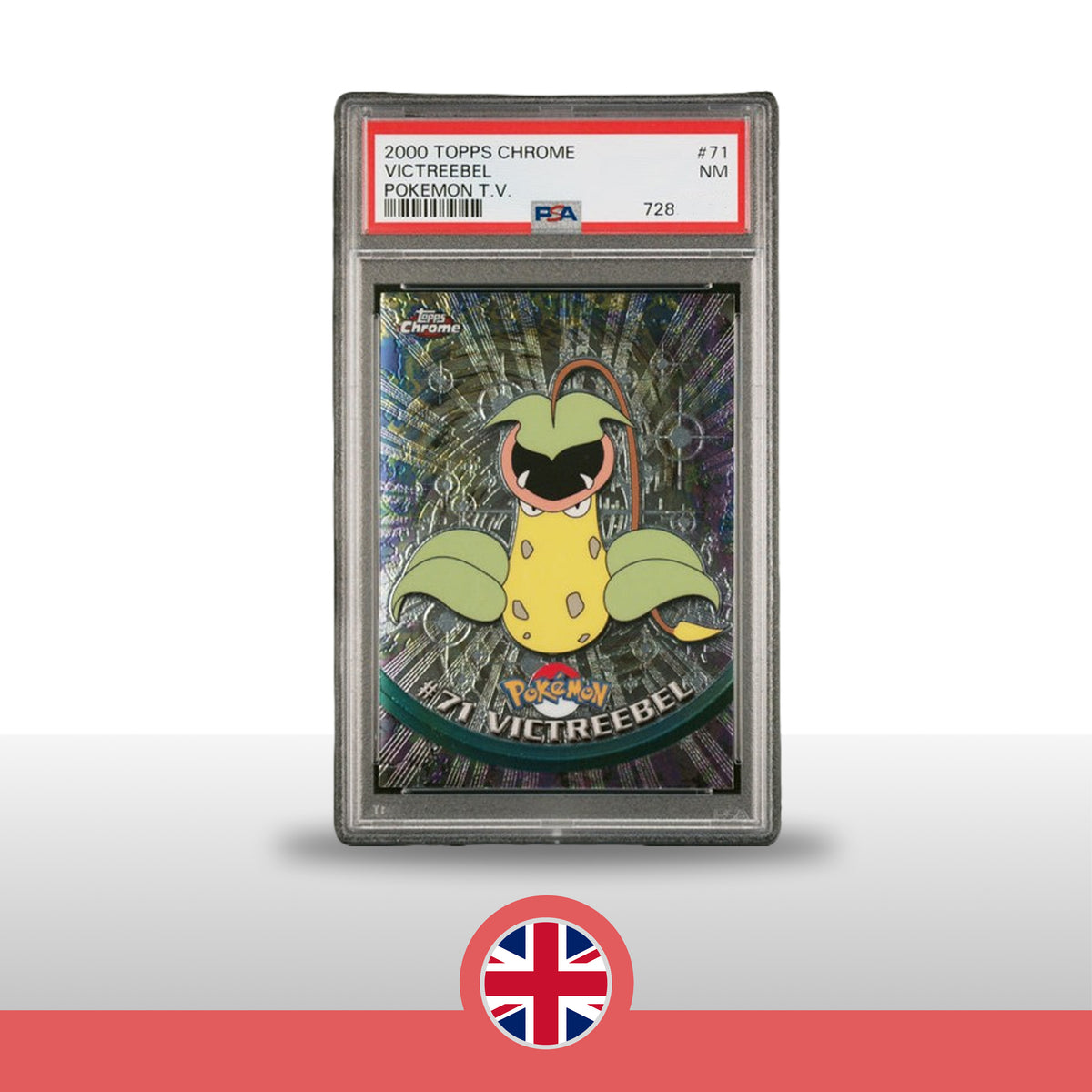 PSA 10 VICTREEBEL TOPPS POKEMON T.V. - Pokémon Inglés